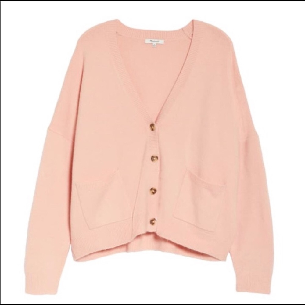 Madewell Arbour Cardigan V-Neck Sweater - Picture 3 of 15